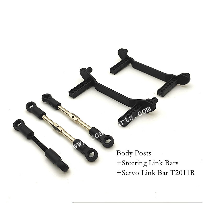 RC Car HBX 2997A Body Posts+Steering Link Bars+Servo Link Bar Accessories T2011R