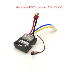 HBX 2997 Spare Parts Brushed ESC,Receiver T2304