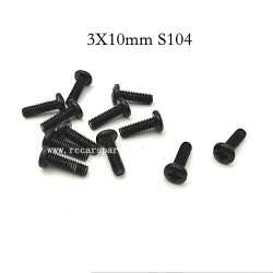 Screws 3X10mm S104 For HBX 2997A 2997 Parts