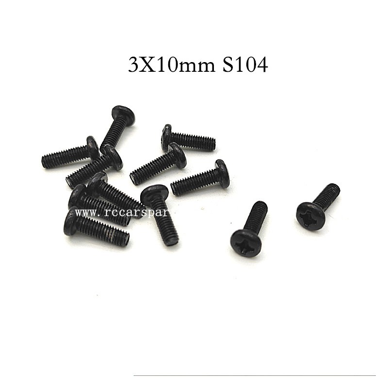 Screws 3X10mm S104 For HBX 2997A 2997 Parts