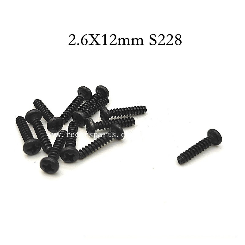 Screws 2.6X12mm S228 For HBX 2997A 2997 Parts