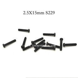 HaiBoXing Screws 2.5X15mm S229 For HBX 2997A 2997 Parts