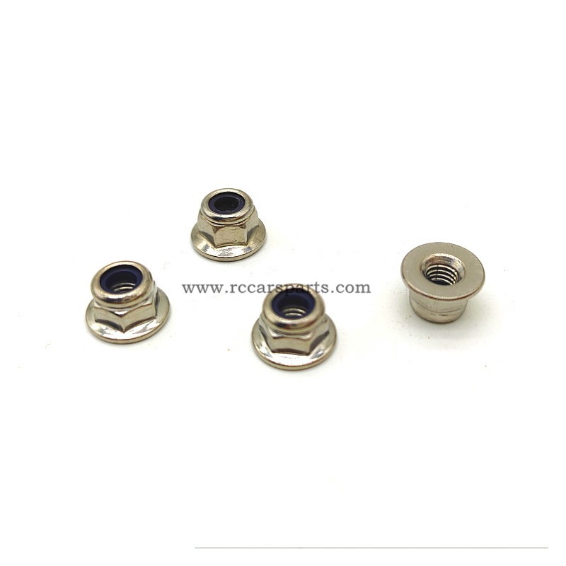 Wheel Flange Lock Nut M4 H003 For HBX 2997A 2997 Parts