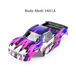 RC Car MJX Hyper Go 16208 Body Shell Purple 1601A