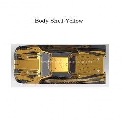 MJX 16210 RC Car Parts Body Shell-Yellow