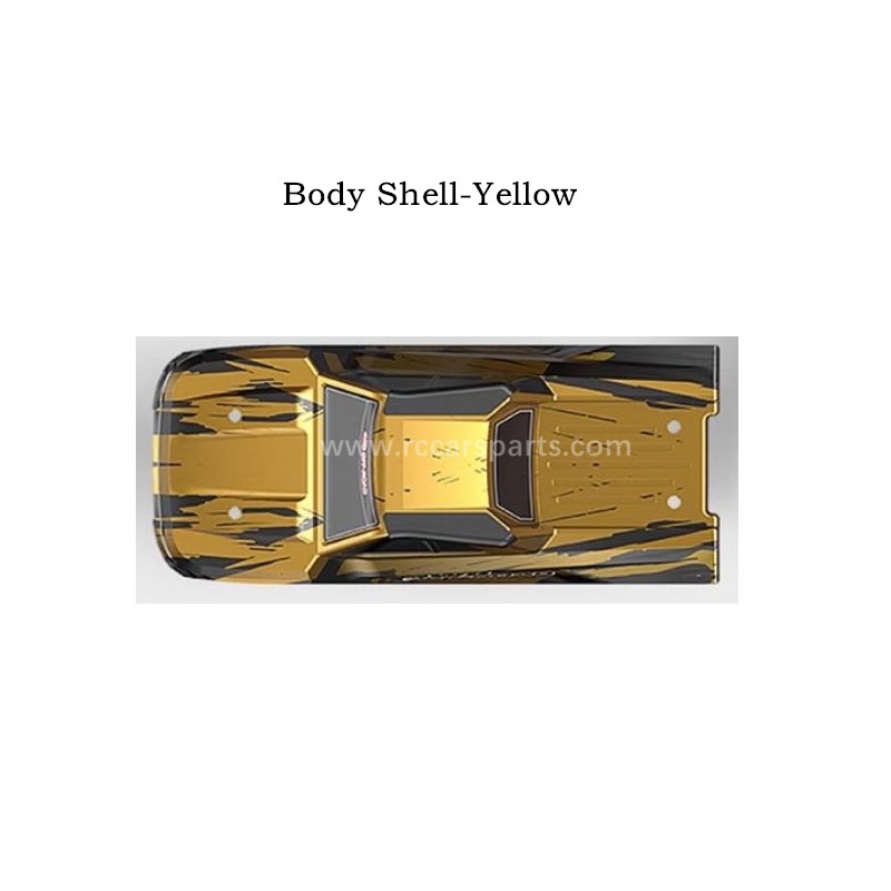 MJX 16210 RC Car Parts Body Shell-Yellow