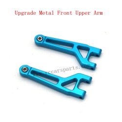 MJX 16208 hyper Go RC Car Parts Upgrade Metal Front Upper Arm-Blue