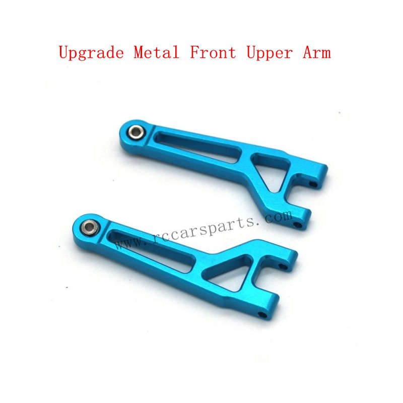 MJX 16208 hyper Go RC Car Parts Upgrade Metal Front Upper Arm-Blue