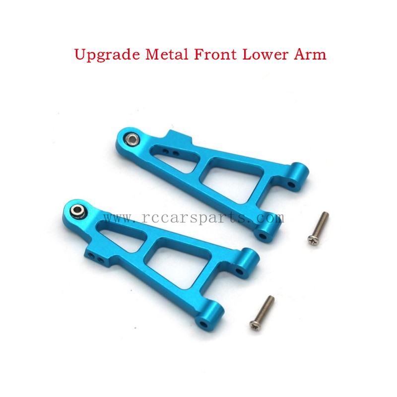 MJX 16208 hyper Go RC Car Parts Upgrade Metal Front Lower Arm-Blue