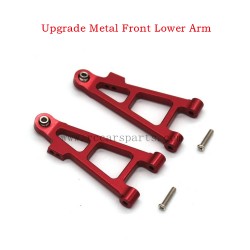 MJX 16208 hyper Go Parts Upgrade Metal Front Lower Arm-Red