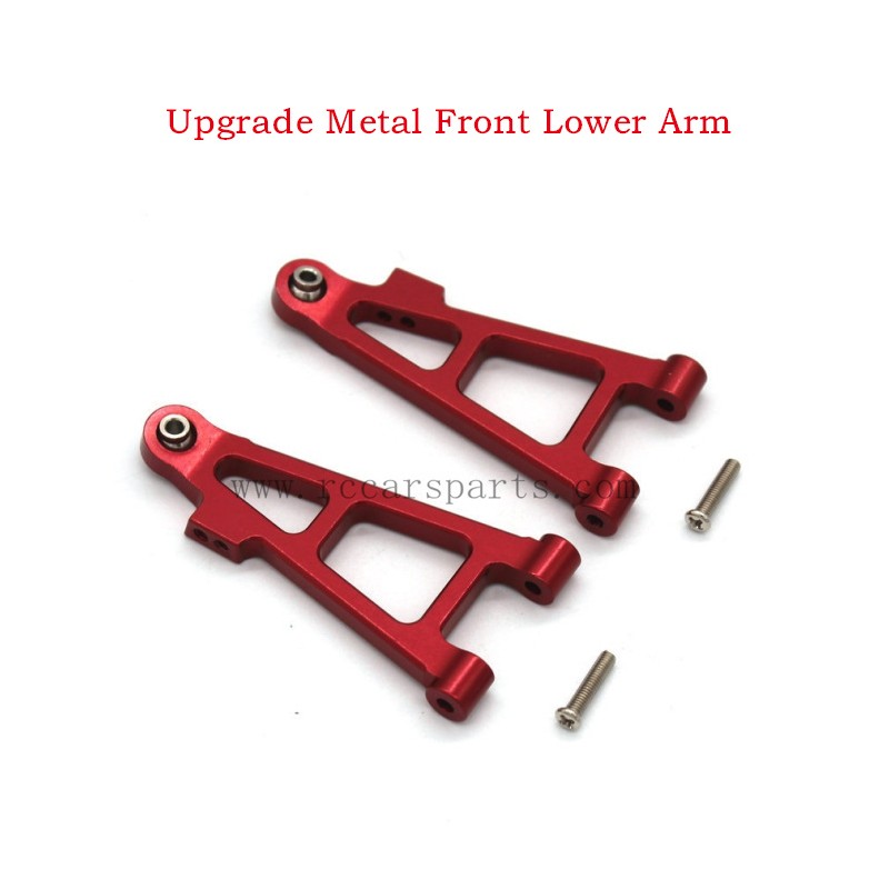 MJX 16208 hyper Go Parts Upgrade Metal Front Lower Arm-Red