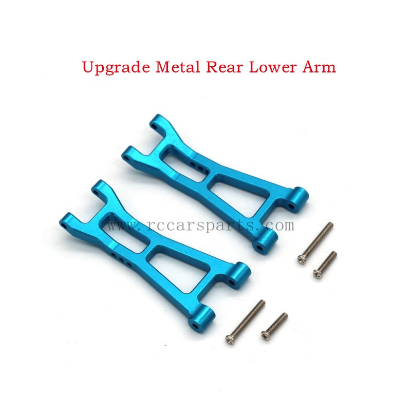 MJX 16208 hyper Go Parts Upgrade Metal Rear Lower Arm-Blue