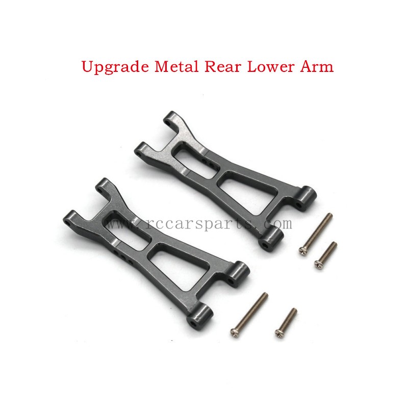 MJX Hyper Go 16208 Parts Upgrade Metal Rear Lower Arm-Grey