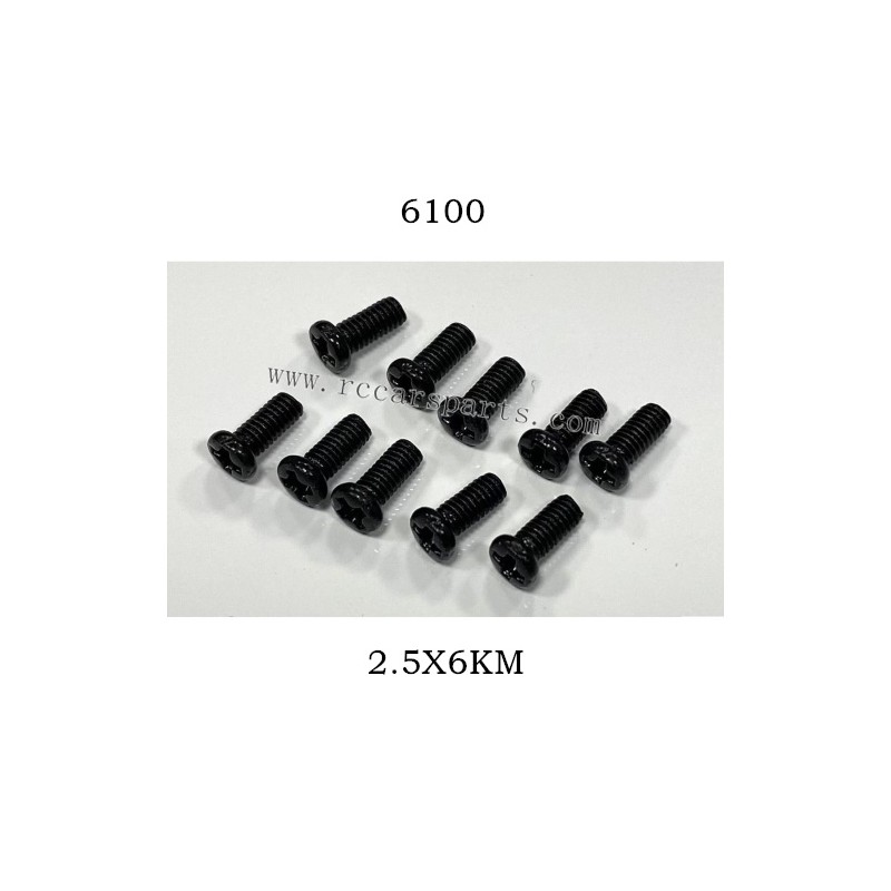 RC Car Parts Screw 2.5X6KM 6100 For SCY-16307PRO