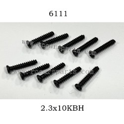 1/16 RC Car Suchiyu 16307PRO Parts Screw 2.3x10KBH 6111