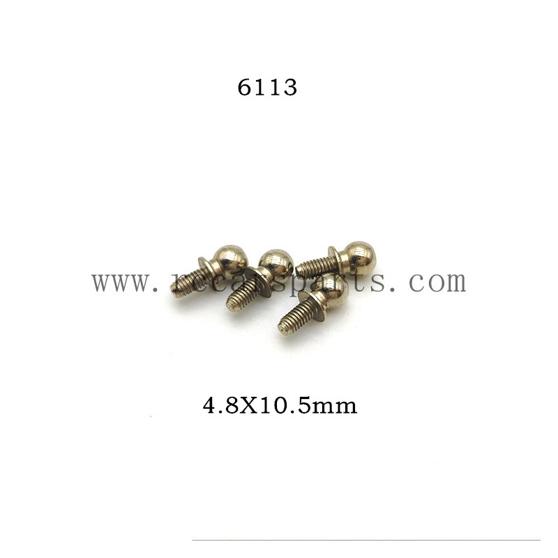 RC Car SCY 16307PRO Parts Ball Head Screw 4.8X10.5mm 6113