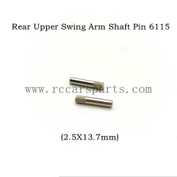 RC Car SCY 16307PRO Parts Rear Upper Swing Arm Shaft Pin 6115 (2.5X13.7mm), SCY RC Car