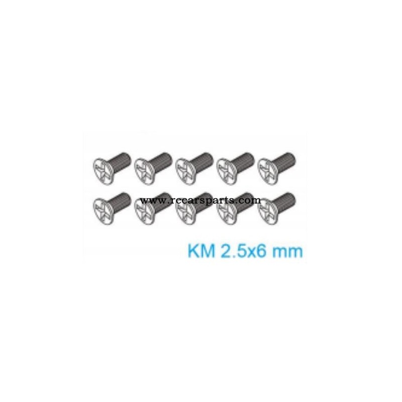 RC Car SCY 16307 Parts 2.5X6mm Screw 6149