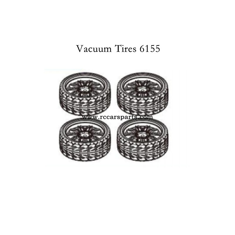 SCY RC Car 16307PRO Parts Vacuum Tires 6155