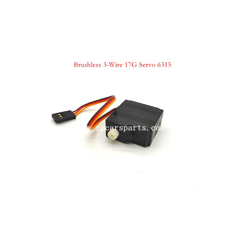 Brushless 3-Wire 17G Servo 6315 For SCY RC Car 16307PRO Parts