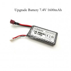 Li-PO Upgrade Battery 7.4V 1600mAh For SCY RC Car 16307PRO Parts