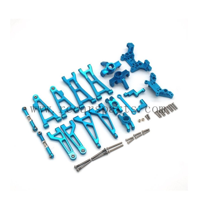 RC Car MJX 16208 hyper Go 1/16 Parts Upgrade Metal Kit-Blue