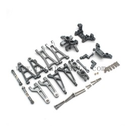 1/16 MJX Hyper Go 16208 Parts Upgrade Metal Kit-Grey