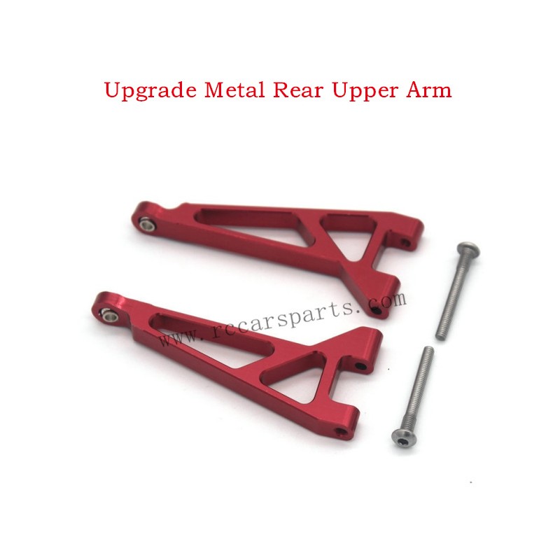 RC Car MJX 16208 hyper Go 1/16 Parts Upgrade Metal Rear Upper Arm-Red