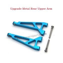 MJX Hyper Go 16208 RC Car Parts Upgrade Metal Rear Upper Arm-Blue