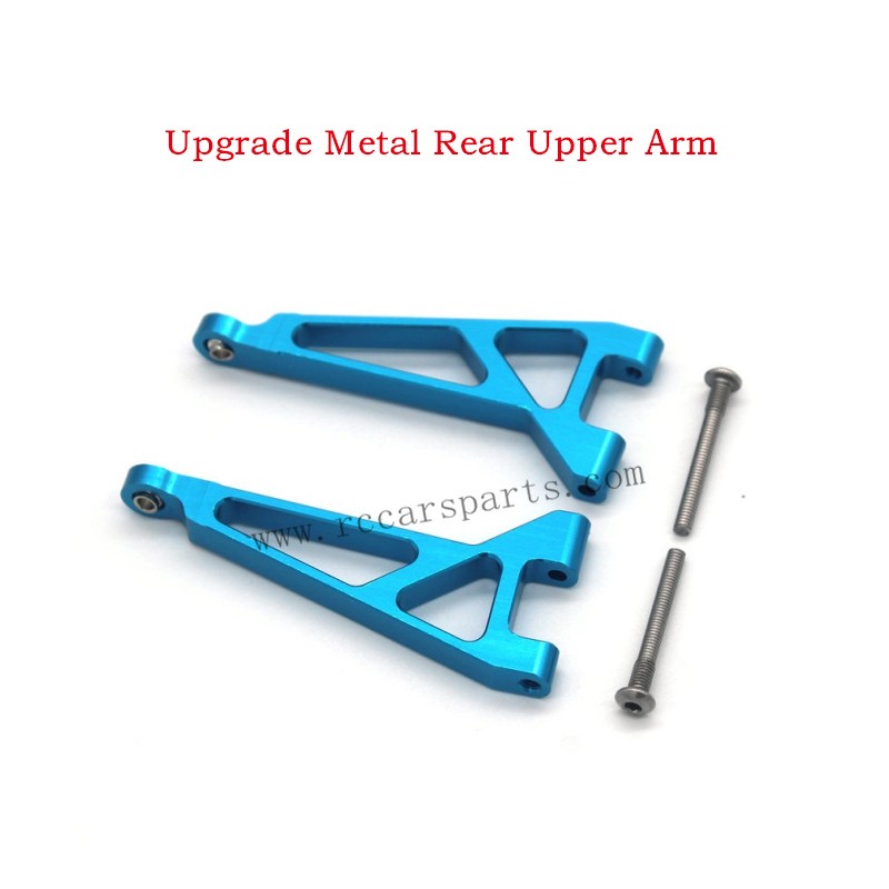 MJX Hyper Go 16208 RC Car Parts Upgrade Metal Rear Upper Arm-Blue