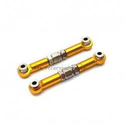 Hyper Go 16208 1/16 brushless Parts Upgrade Metal Steering Rod-Gold