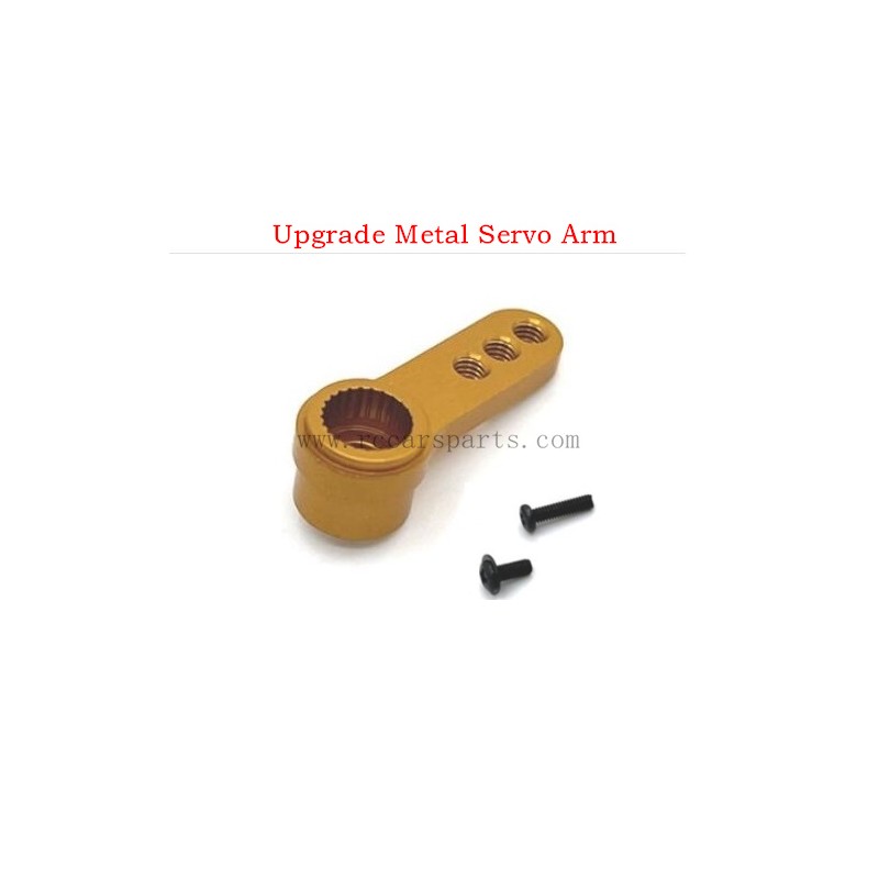 MJX 16208 HYPER GO 1/16 Brushless Parts Upgrade Metal Servo Arm-Gold