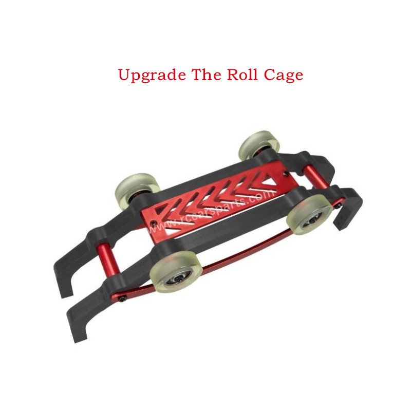 RC Car MJX 16208 hyper Go 1/16 Parts Upgrade The Roll Cage-Red