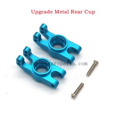 MJX 16208 hyper Go 1/16 brushless Upgrade Metal Rear Cup-Blue