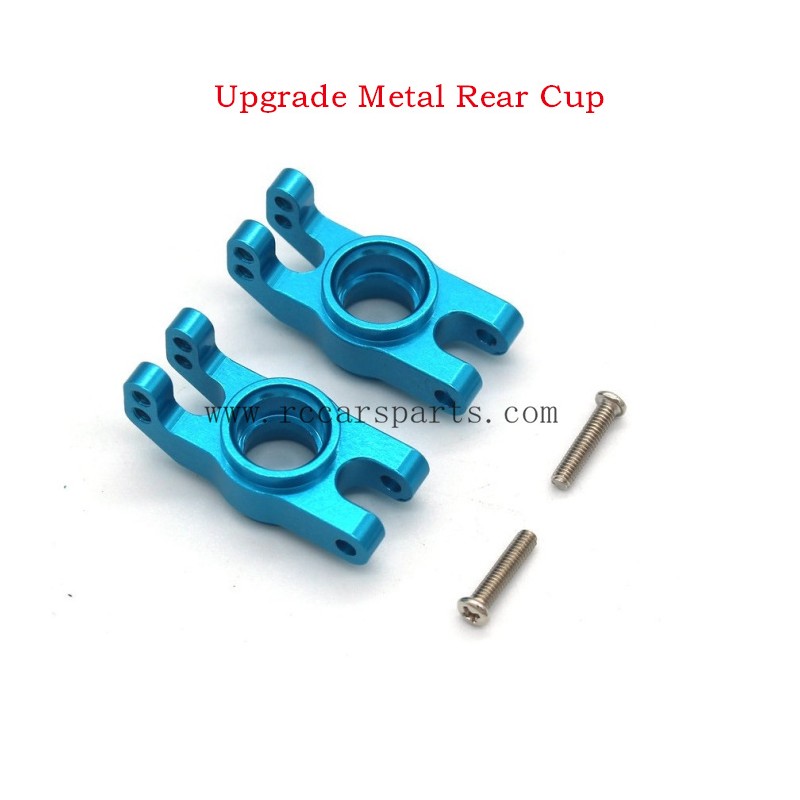 MJX 16208 hyper Go 1/16 brushless Upgrade Metal Rear Cup-Blue