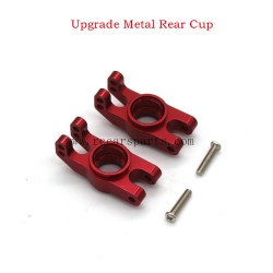 MJX 16208 hyper Go upgrade parts Upgrade Metal Rear Cup-Red