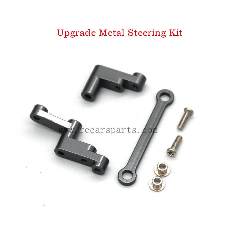 Hyper Go 16208 Parts Upgrade Metal Steering Kit-Grey