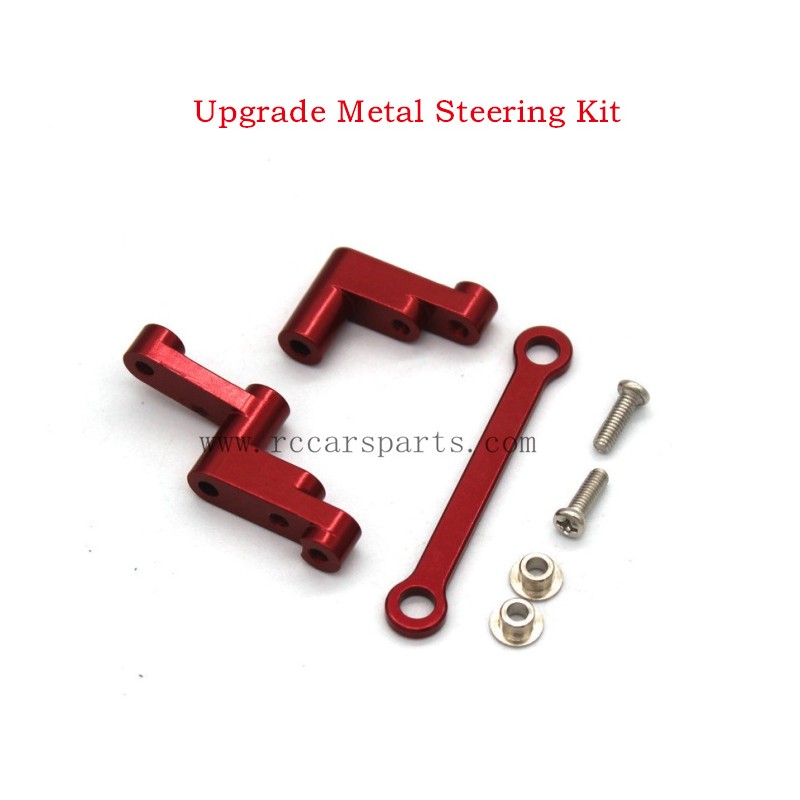 MJX 16208 hyper Go 1/16 Parts Upgrade Metal Steering Kit-Red