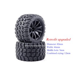 MJX 16209 RC Car Parts Upgraded Widened Wheels-16300A