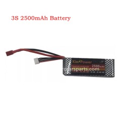 MJX 16208 1/16 Hyper Go Parts 3S 2500mAh Battery