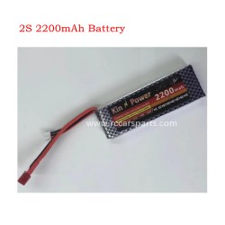 MJX 16208 1/16 Hyper Go Parts 2S 2200mAh Battery