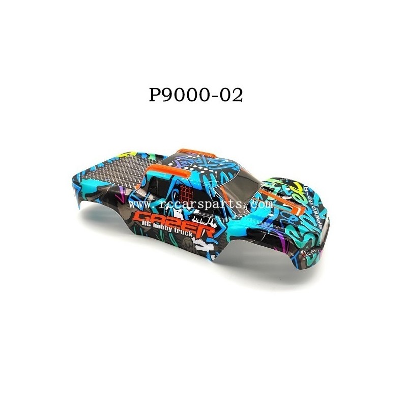 ENOZE 001E Car Body Parts P9000-02 Graffiti Blue