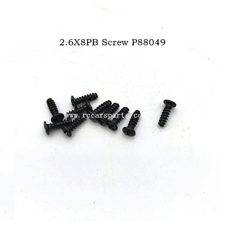 1/14 RC Car ENOZE 001E 002E Parts 2.6X8PB Screw P88049