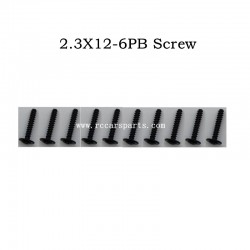 ENOZE 001E 002E Parts 2.3X12-6PB Screw