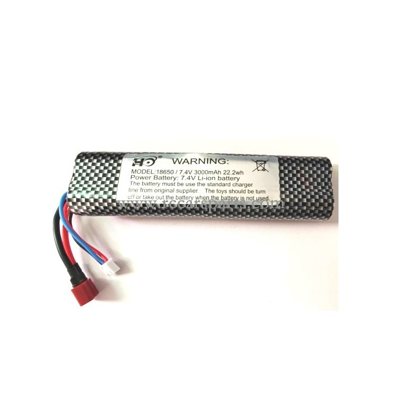 RC Car HB Toys R1001 R1002 R1003 Parts 18650 7.4V 3000mAh 22.2wh Battery 08124