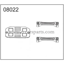 HB Toys R1001 R1002 R1003 RC Car Parts Wheel Pack Connector 08022