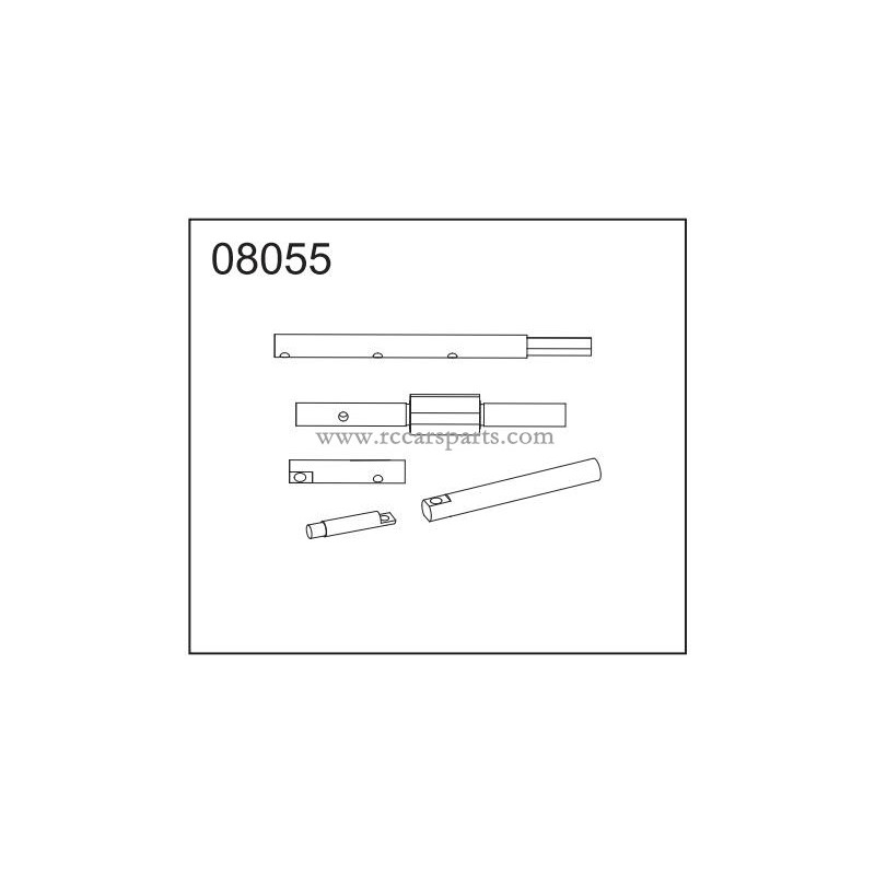 HB Toys R1011 Parts Speed Conversion Axle 08055