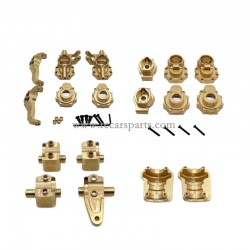 HB Toys R1001 R1002 R1003 Car Parts Upgrade Metal Kit-Brass