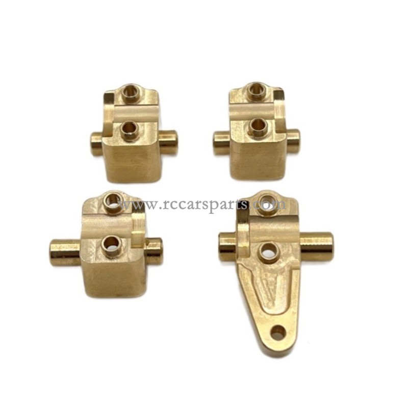 HB Toys R1001 R1002 R1003 Car Parts Upgarde Metal Linkage Mount-Brass