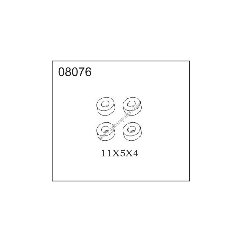 HB-Toys R1011 R1012 R1013 R1014 RTR Parts 08076 Ball Bearing 11X5X4